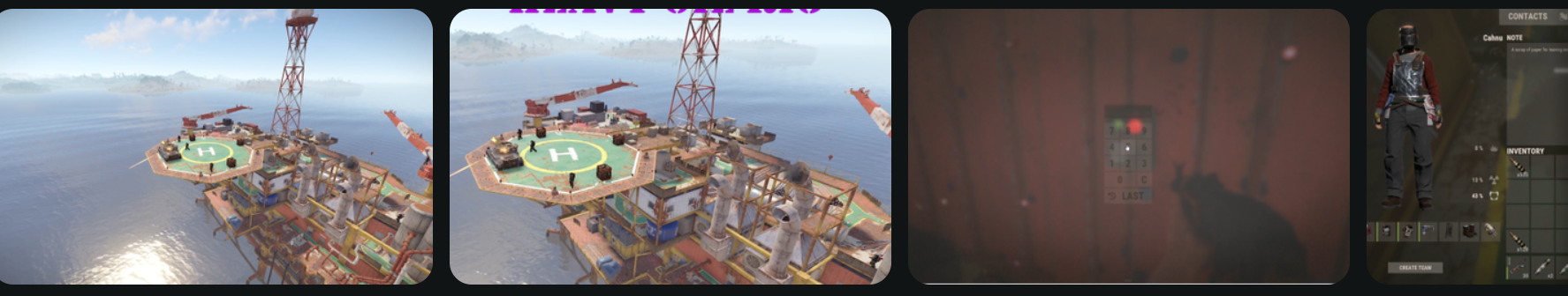Heavy Oil Rig Event-重油钻井平台事件|Rust腐蚀龙猫插件网-rust插件